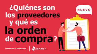 ¿Quiénes son los proveedores y qué es la orden de compra?