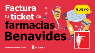 Factura tu ticket de Farmacias Benavides